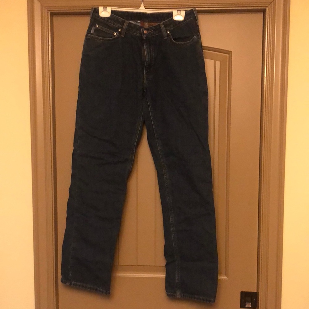 Carhartt flannel lined jeans